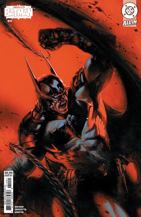 ABSOLUTE BATMAN #10 CVR B GABRIELE DELL OTTO CARD STOCK VAR DC Comics Scott Snyder Nick Dragotta Gabriele Dell Otto PREORDER