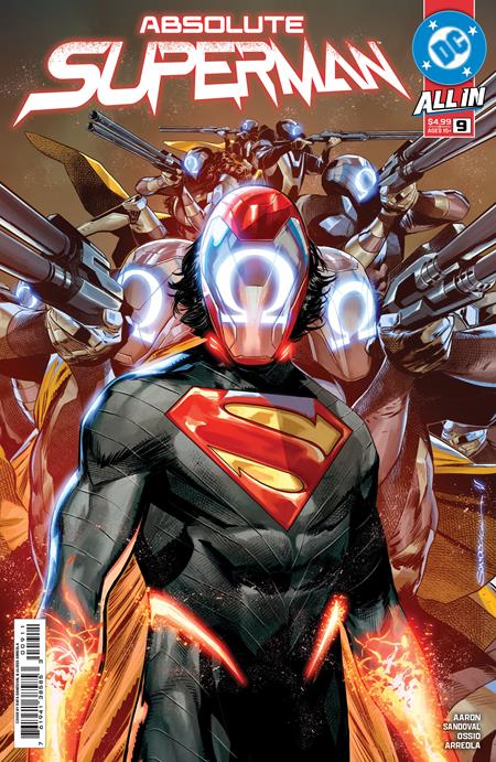 ABSOLUTE SUPERMAN #9 CVR A RAFA SANDOVAL DC Comics Jason Aaron Rafa Sandoval Rafa Sandoval PREORDER