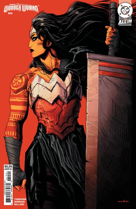 ABSOLUTE WONDER WOMAN #10 CVR B KRIS ANKA CARD STOCK VAR DC Comics Kelly Thompson Hayden Sherman Kris Anka PREORDER