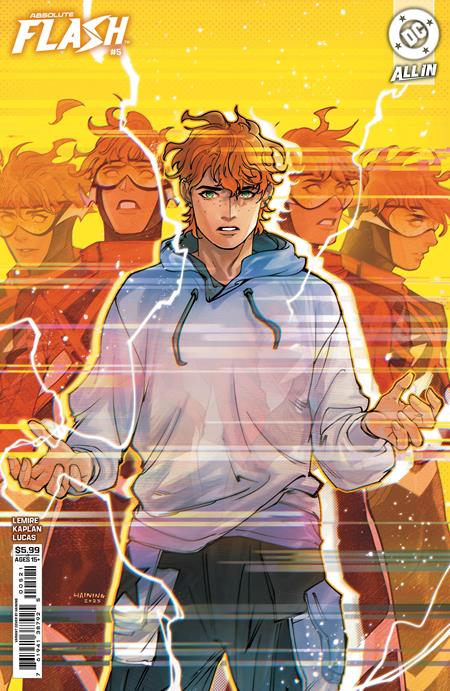 ABSOLUTE FLASH #5 CVR B HAINING CARD STOCK VAR DC Comics Jeff Lemire AL Kaplan Haining PREORDER