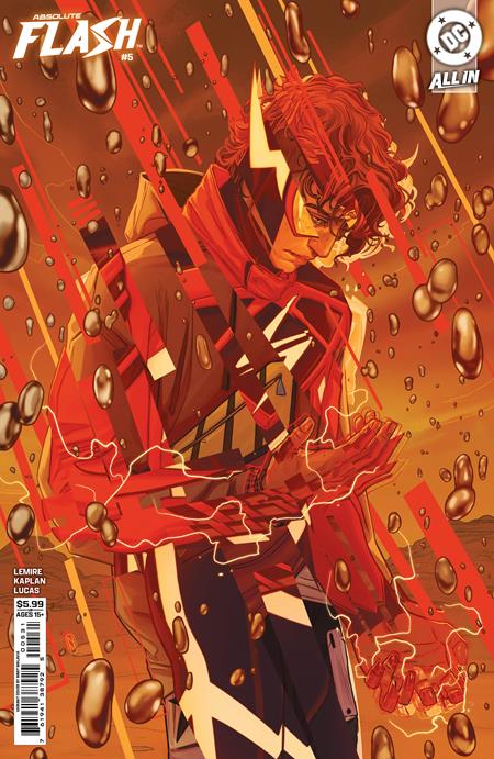 ABSOLUTE FLASH #5 CVR C NIMIT MALAVIA CARD STOCK VAR DC Comics Jeff Lemire AL Kaplan Nimit Malavia PREORDER