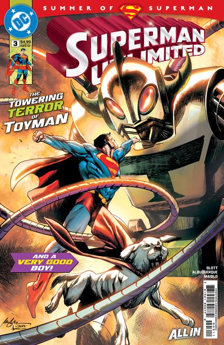 SUPERMAN UNLIMITED #3 CVR A RAFAEL ALBUQUERQUE DC Comics Dan Slott Rafael Albuquerque Rafael Albuquerque PREORDER