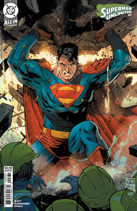 SUPERMAN UNLIMITED #3 CVR C TONY S DANIEL CARD STOCK VAR DC Comics Dan Slott Rafael Albuquerque Tony S. Daniel PREORDER