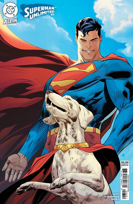 SUPERMAN UNLIMITED #3 CVR D RYAN BENJAMIN CARD STOCK VAR DC Comics Dan Slott Rafael Albuquerque Ryan Benjamin PREORDER