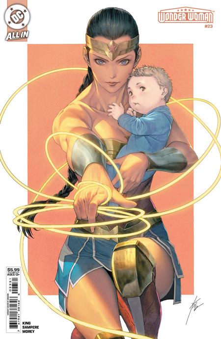WONDER WOMAN #23 CVR C HOMARE CARD STOCK VAR DC Comics Tom King Daniel Sampere Homare PREORDER
