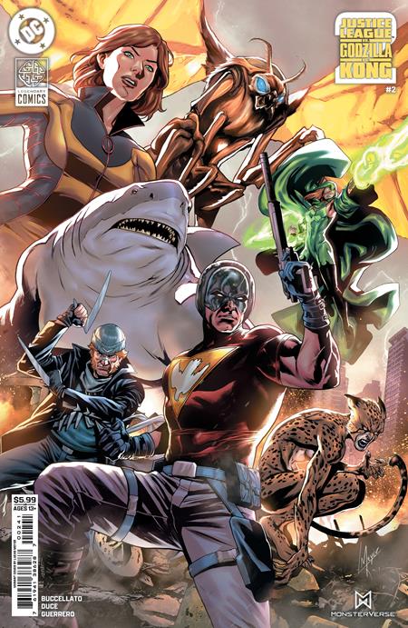 Justice League vs. Godzilla vs. Kong 2 #2 (Cvr D) (2025) Lucas Meyer Variant