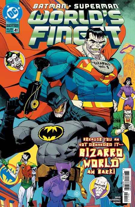BATMAN SUPERMAN WORLDS FINEST #41 CVR A DAN MORA DC Comics Mark Waid Adrian Gutierrez Dan Mora PREORDER