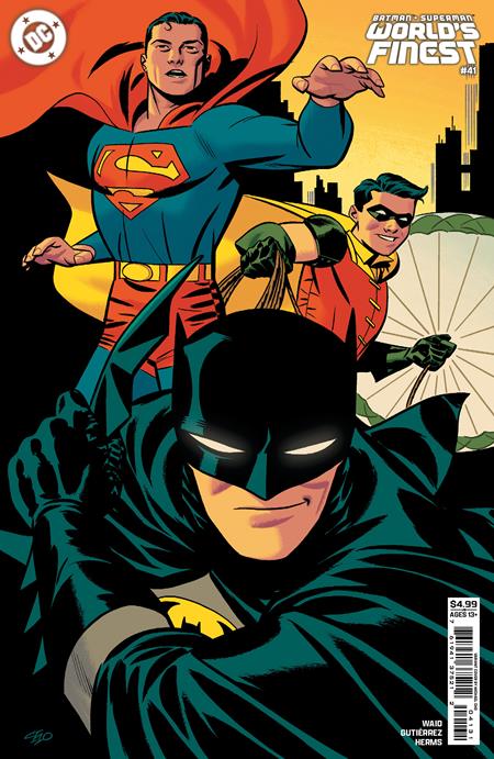 BATMAN SUPERMAN WORLDS FINEST #41 CVR B MICHAEL CHO CARD STOCK VAR DC Comics Mark Waid Adrian Gutierrez Michael Cho PREORDER