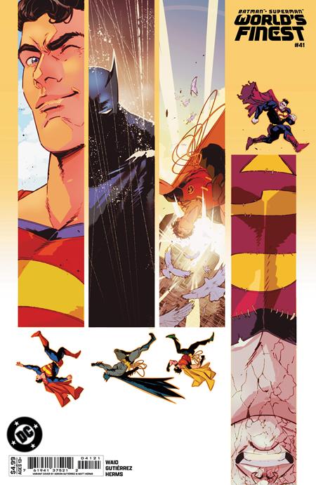 BATMAN SUPERMAN WORLDS FINEST #41 CVR C ADRIAN GUTIERREZ CARD STOCK VAR DC Comics Mark Waid Adrian Gutierrez Adrian Gutierrez PREORDER