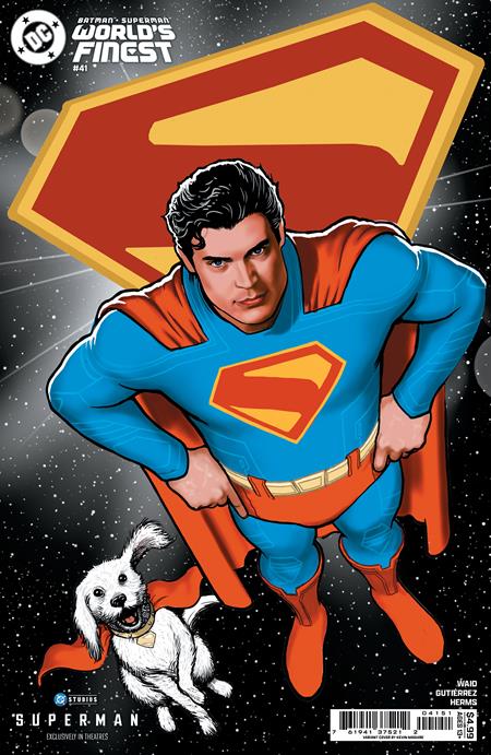 BATMAN SUPERMAN WORLDS FINEST #41 CVR D KEVIN MAGUIRE SUPERMAN MOVIE CARD STOCK VAR DC Comics Mark Waid Adrian Gutierrez Kevin Maguire PREORDER