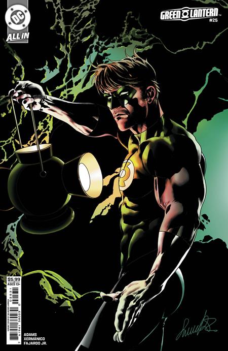 GREEN LANTERN #25 CVR C SALVADOR LARROCA CARD STOCK VAR DC Comics Jeremy Adams Xermanico, V. Ken Marion Salvador Larroca PREORDER