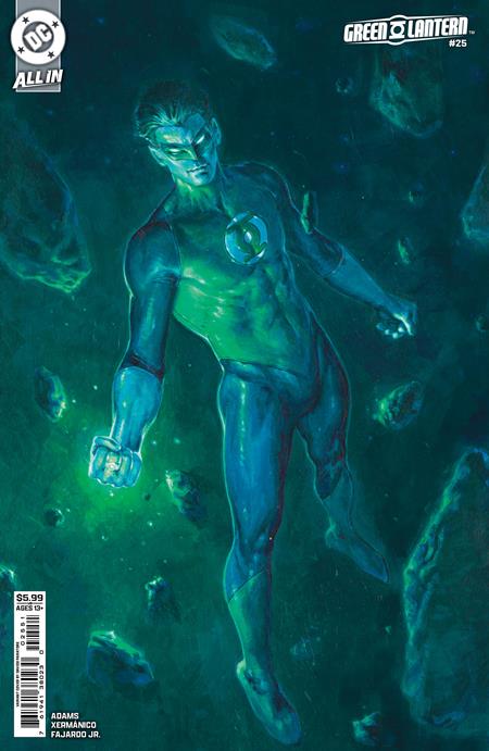 GREEN LANTERN #25 CVR D DAVIDE PARATORE CARD STOCK VAR DC Comics Jeremy Adams Xermanico, V. Ken Marion Davide Paratore PREORDER