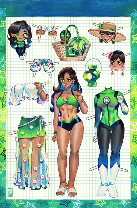 GREEN LANTERN CORPS #6 CVR C RIAN GONZALES CARD STOCK VAR DC Comics Jeremy Adams, Morgan Hampton Amancay Nahuelpan Rian Gonzales PREORDER