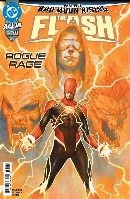 Flash, Vol. 6 23 Comic Davide Paratore DC Comics 2025