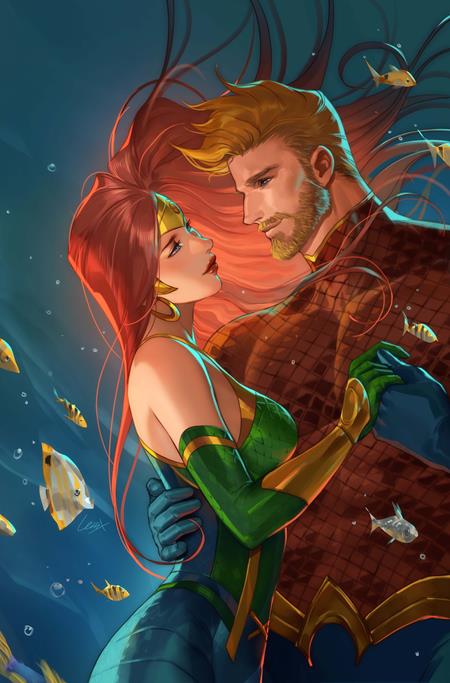 AQUAMAN #7 CVR C LESLEY LEIRIX LI CARD STOCK VAR DC Comics Jeremy Adams John Timms Lesley Leirix Li PREORDER