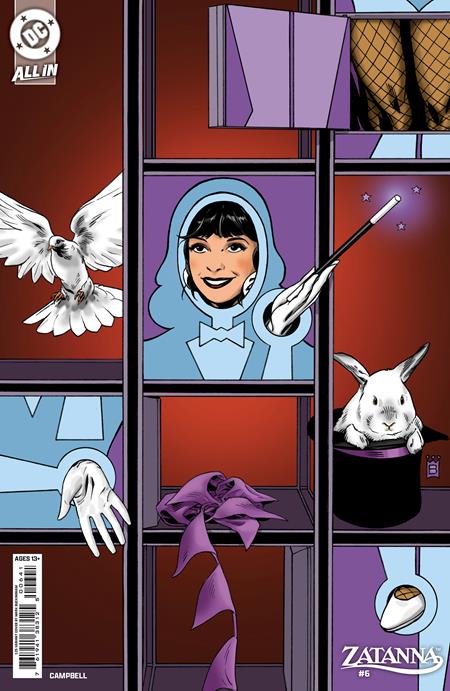 ZATANNA #6 (OF 6) CVR D INC 1:25 JULIE NNEKA CARD STOCK VAR DC Comics Jamal Campbell Jamal Campbell Mark Buckingham PREORDER
