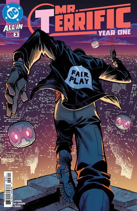 MR TERRIFIC YEAR ONE #3 (OF 6) CVR A KHARY RANDOLPH DC Comics Al Letson Valentine De Landro Khary Randolph PREORDER