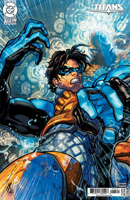 TITANS #25 CVR B CARLOS DANDA CARD STOCK VAR DC Comics John Layman Pete Woods Carlos DAnda PREORDER