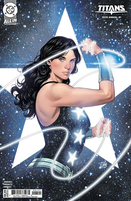 Titans, Vol. 4 Annual 1 Comic Daniel Sampere Variant DC Comics 2025