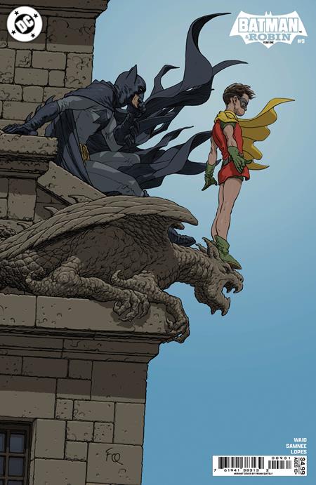 BATMAN & ROBIN YEAR ONE #9 (OF 12) CVR C FRANK QUITELY CARD STOCK VAR DC Comics Mark Waid, Chris Samnee Chris Samnee Frank Quitely PREORDER