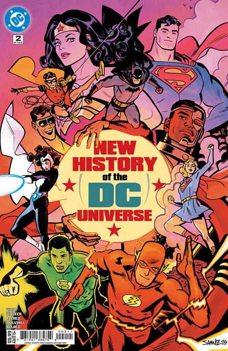 NEW HISTORY OF THE DC UNIVERSE #2 (OF 4) CVR A CHRIS SAMNEE DC Comics Mark Waid Brad Walker, Michael Allred Chris Samnee PREORDER