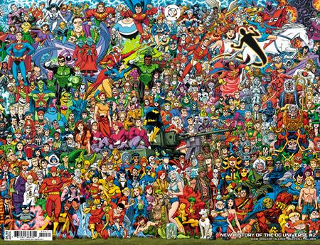 NEW HISTORY OF THE DC UNIVERSE #2 (OF 4) CVR D SCOTT KOBLISH LEGACY CARD STOCK VAR DC Comics Mark Waid Brad Walker, Michael Allred Scott Koblish PREORDER