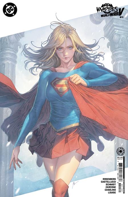 DC VS VAMPIRES WORLD WAR V #11 (OF 12) CVR C HOMARE CARD STOCK VAR DC Comics Matthew Rosenberg, Cecil Castellucci Otto Schmidt, Marley Zarcone Homare PREORDER