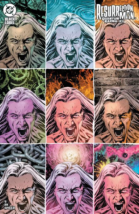 Resurrection Man: Quantum Karma #4 (Cvr B) (2025) Mike Perkins Variant