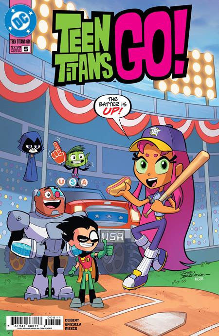 Teen Titans Go, Vol. 3 #5 (2025) Dario Brizuela