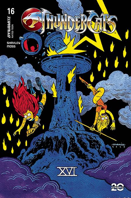 THUNDERCATS #16 CVR E MANIX VAR DYNAMITE Entertainment Declan Shalvey Drew Moss Manix PREORDER