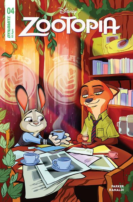 ZOOTOPIA #4 CVR A TRISH FORSTNER DYNAMITE Entertainment Jeff Parker Alessandro Ranaldi Trish Forstner PREORDER