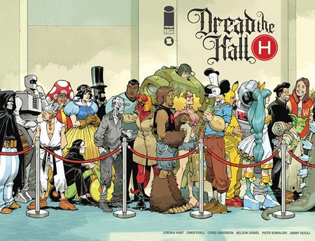 DREAD THE HALL H (ONE SHOT) CVR B NELSON DANIEL WRAPAROUND VAR Image Comics Chris Ryall, Jordan Hart Nelson Daniel, Piotr Kowalski, Jimmy Kucaj, Chris Anderson Nelson Daniel PREORDER