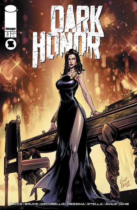 DARK HONOR #3 (OF 5) CVR A FICO OSSIO Image Comics Ethan Sacks, Brian DeCubellis, K.S. Bruce David Messina Fico Ossio PREORDER