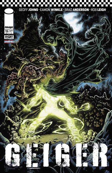 GEIGER #16 CVR C KYLE HOTZ & DAN BROWN VAR Image Comics Geoff Johns Eamon Winkle, Brad Anderson Kyle Hotz, Dan Brown PREORDER