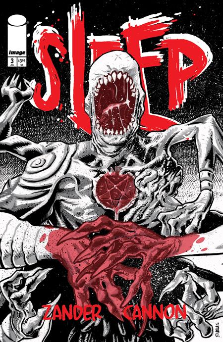SLEEP #3 (OF 8) CVR B JOHN BIVENS VAR (MR) Image Comics Zander Cannon Zander Cannon John Bivens PREORDER