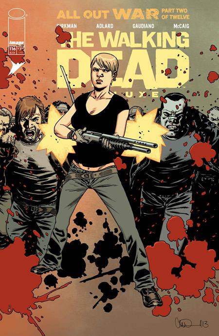 The Walking Dead Deluxe #116 (Cvr B) (2025) Charlie Adlard Variant