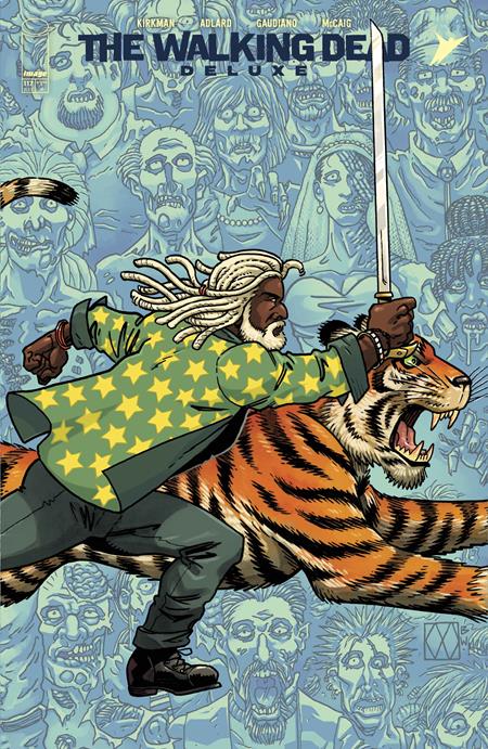 WALKING DEAD DELUXE #117 CVR C MATT WAGNER & BRENNAN WAGNER CONNECTING VAR (MR) Image Comics Robert Kirkman Charlie Adlard, Stefano Gaudiano, Dave McCaig Matt Wagner, Brennan Wagner PREORDER