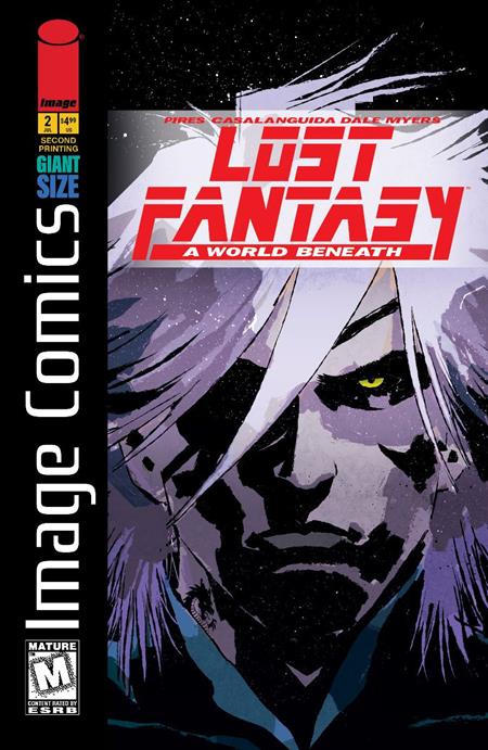 Lost Fantasy 2 Comic 2nd Printing Luca Casalanguida Image Comics 2025
