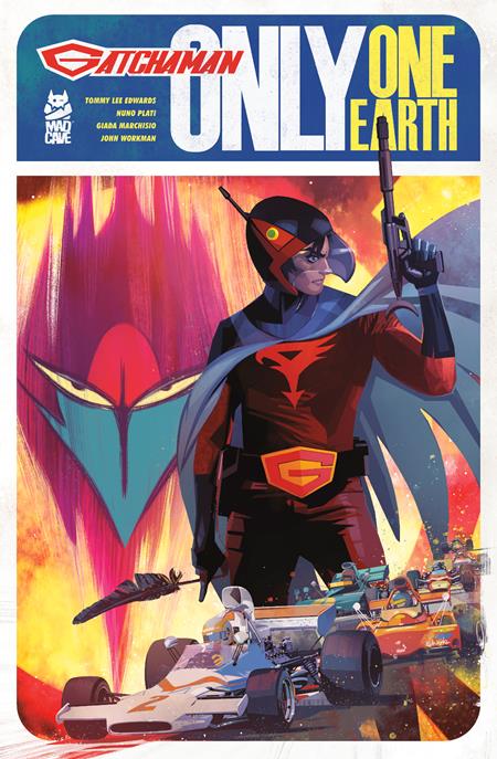 GATCHAMAN ONLY ONE EARTH TP Mad Cave Studios Tommy Lee Edwards Nuno Plati Tommy Lee Edwards PREORDER