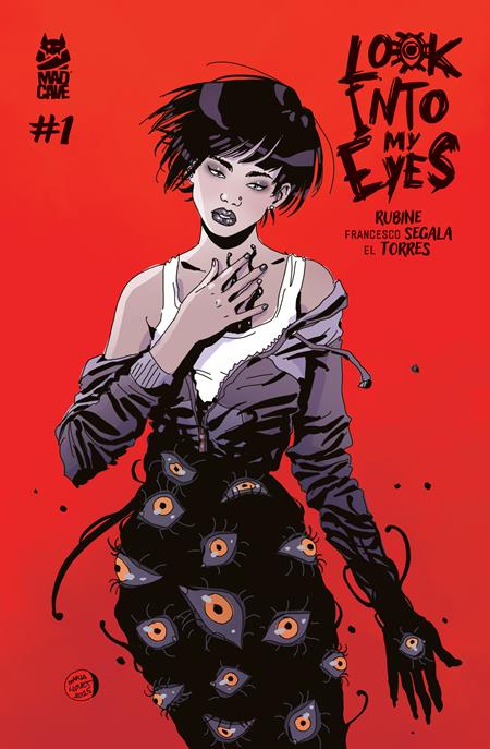 LOOK INTO MY EYES #1 (OF 5) CVR B MARIA LLOVET VAR Mad Cave Studios Ruben Cubiles Ruben Cubiles Maria Llovet PREORDER