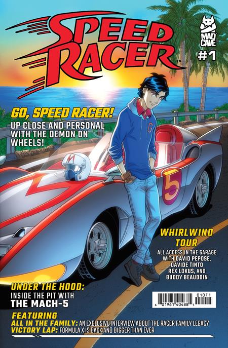 Speed Racer (Mad Cave Studios) 1 Comic 1:10 Chris Batista Incentive Mad Cave 2025