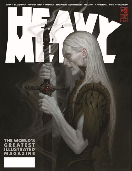 Heavy Metal Magazine 2 Comic Brom Heavy Metal Publications 2025