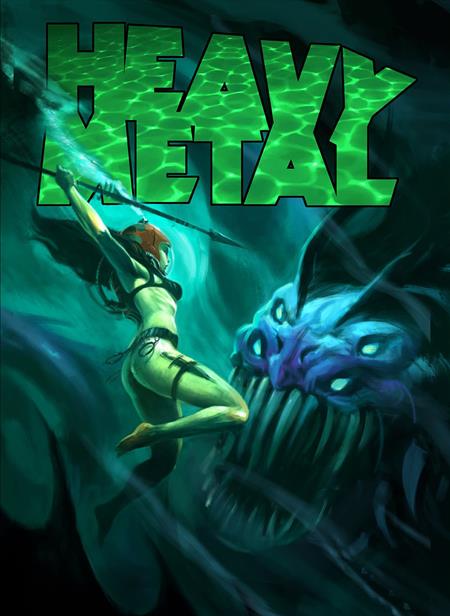Heavy Metal Magazine 2 Comic Patrick Reilly Variant Heavy Metal Publications 2025