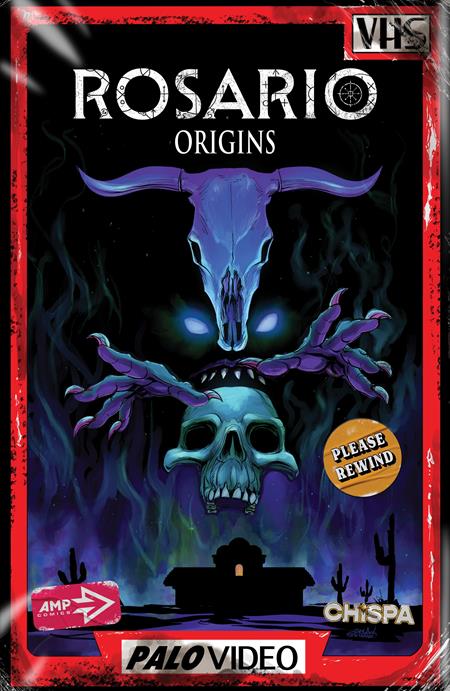 Rosario Origins 1 Comic Jeff Zornow Vhs Variant AMP Comics 2025