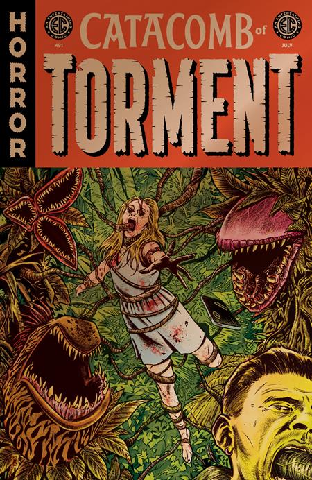 EC CATACOMB OF TORMENT #1 CVR C JORGE FORNES GOLD FOIL VAR Oni Press John Acrudi, Marguerite Bennett, Matt Kindt Patrick Piazzalungo, David Lapham, Dan McDaid Jorge Fornes PREORDER