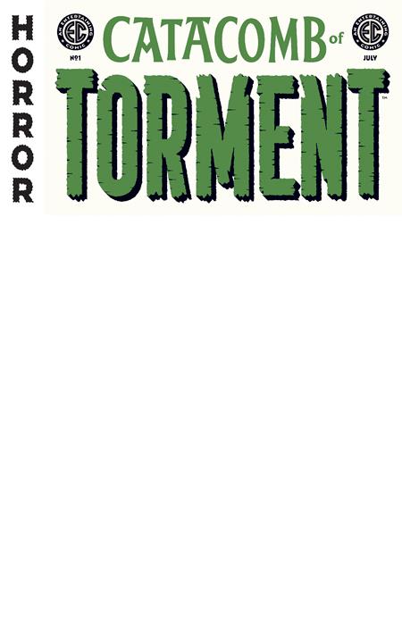 EC CATACOMB OF TORMENT #1 CVR D BLANK SKETCH VAR Oni Press John Acrudi, Marguerite Bennett, Matt Kindt Patrick Piazzalungo, David Lapham, Dan McDaid Blank Sketch PREORDER