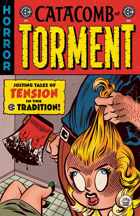 EC CATACOMB OF TORMENT #1 CVR E INC 1:10 JAY STEPHENS EC HOMAGE VAR Oni Press John Acrudi, Marguerite Bennett, Matt Kindt Patrick Piazzalungo, David Lapham, Dan McDaid Jay Stephens PREORDER