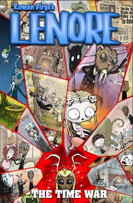 Roman Dirge's Lenore: The Time War HC-B #1 (2025) Direct Market Convention Edition Kit Wallis Cvr
