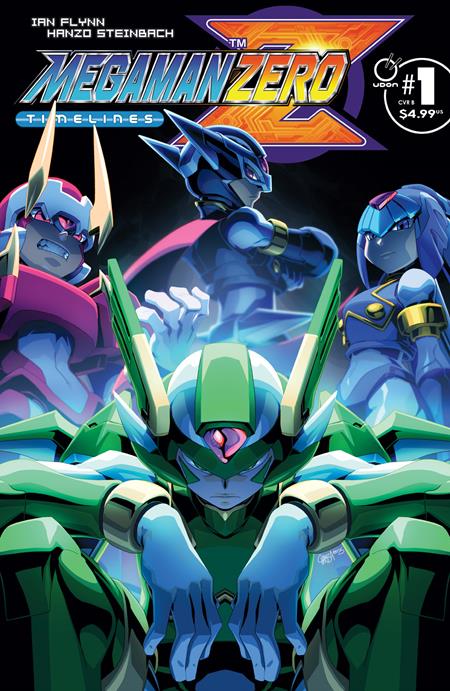Mega Man Zero Timelines 1 Comic Jeffrey Cruz Variant Udon Comics 2025