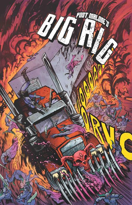 Big Rig 1 Comic 1:10 Daniel Warren Johnson Incentive Vault Comics 2025